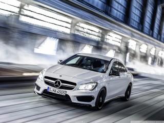 2014 mercedes benz cla45 amg speed wallpaper