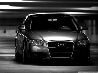 Audi black wallpaper