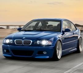 Blue bmw m3