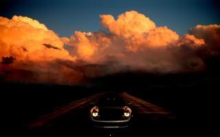 Car in dark