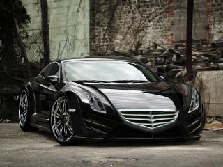 Cool black car