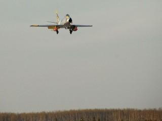 F86 sabre on approach to 