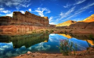 Canyon reflections