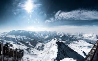 Central french alps