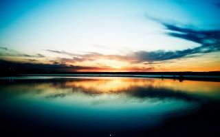 Harbour sunset