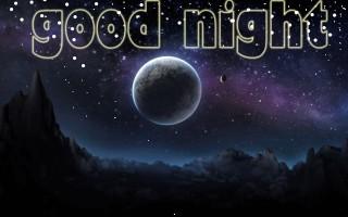 Good night moon hd wallpaper