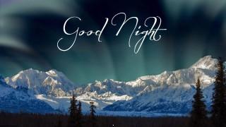 Good night wish wallpaper