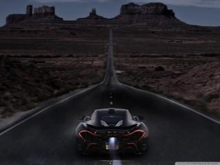 Mclaren p1 night madness wallpaper