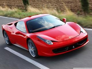 Red ferrari 458 italia wallpaper
