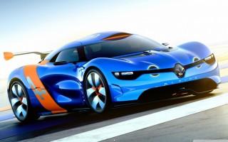 Renault alpine concept car wallpaper