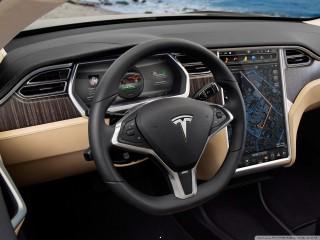 Tesla inside wallpaper