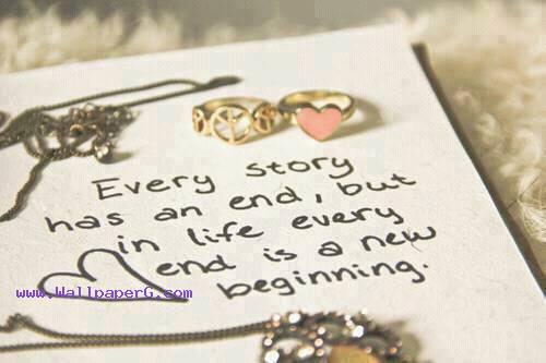 Every story has an end