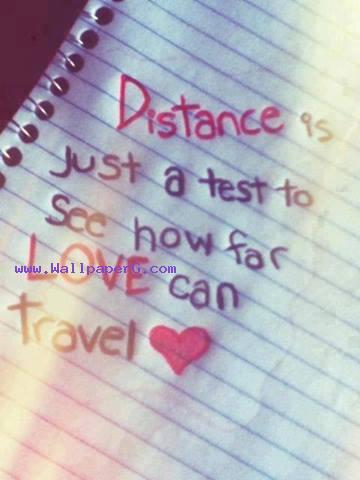 Distance love