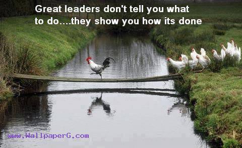 Great leaders