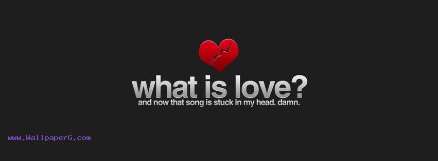 What is love fb cover