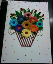 Special flower card