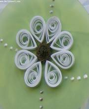 Quilled flower