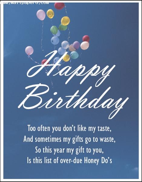 Happy birthday card