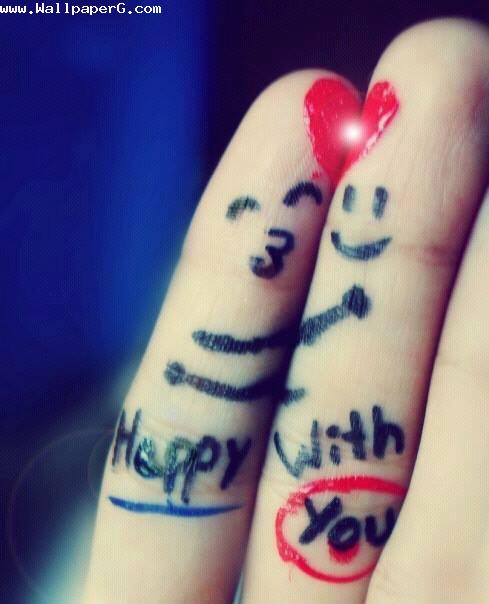 Happy with you