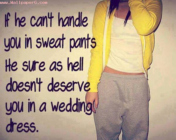 Deserve you in wedding dress