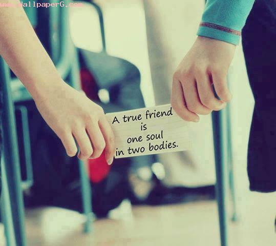 A true friend 1