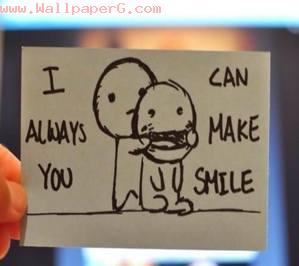 Only i can make you smile