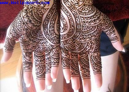 Karwa chauth mehendi 1