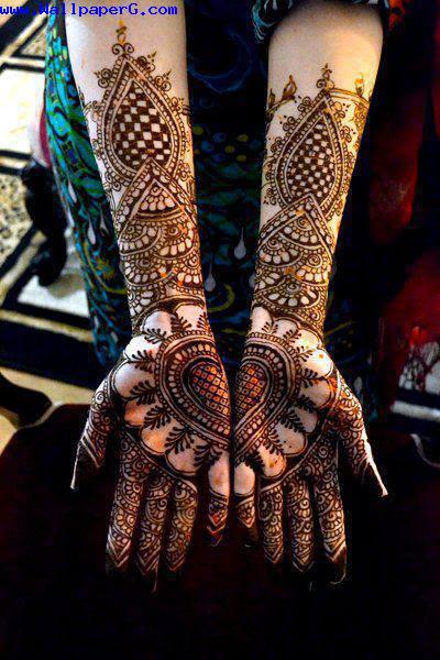 Karwa chauth mehendi 8