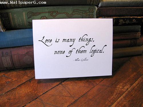 Logical love