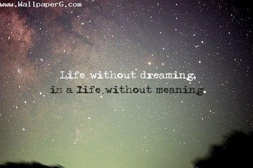 Life without dreaming