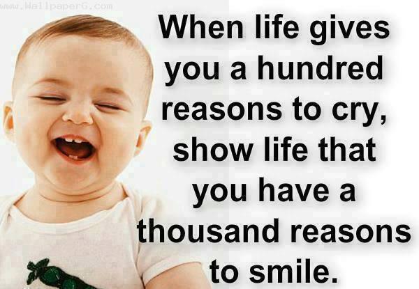 Thousand reasons for smil