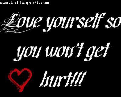 Love yourself