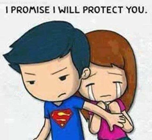 I promise i will protect 