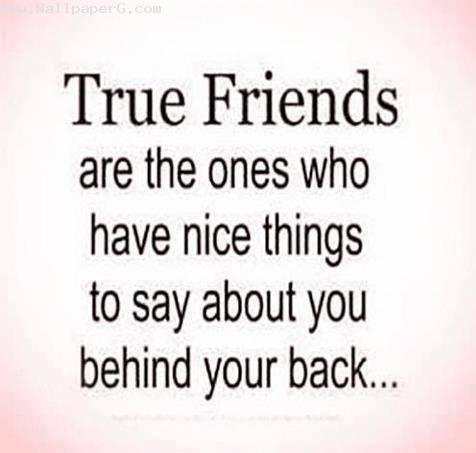 True friends are true