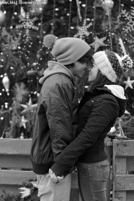 Sweet love couple holding hands