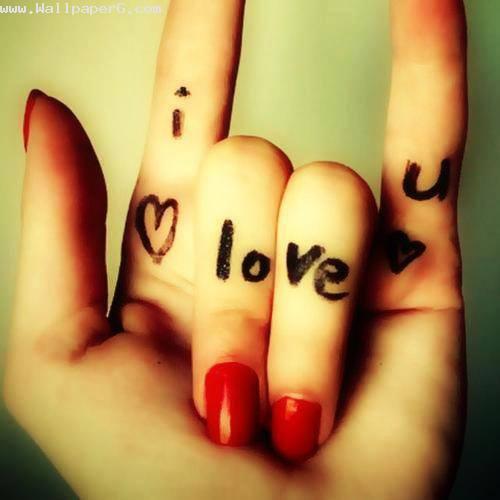 Love on fingers