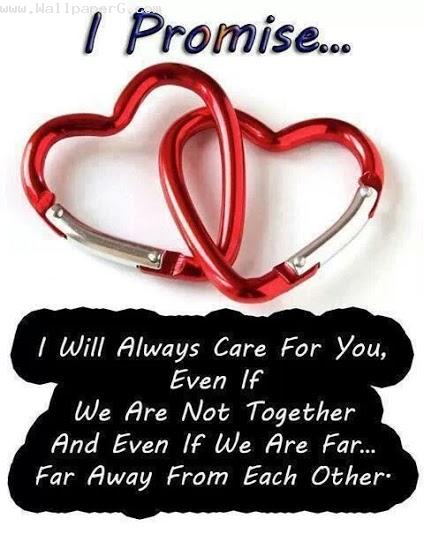 I will always care for you