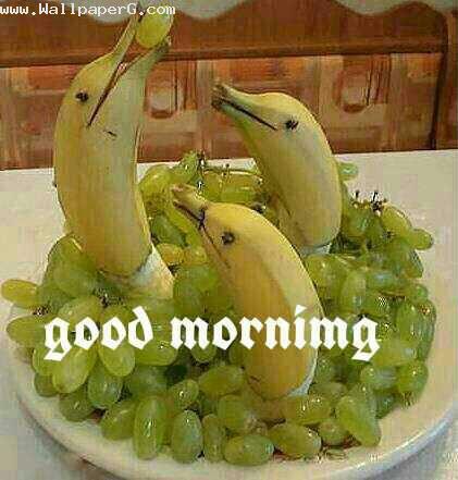 Morning with fruits