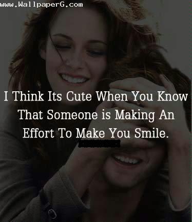 Effort to make you smile