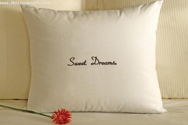 Sweet dreams with pillow