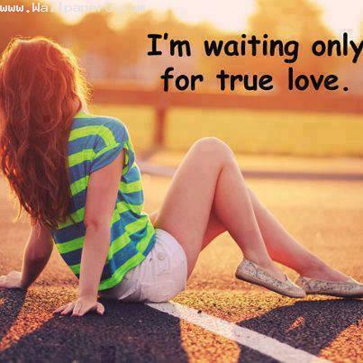 boy waiting for true love