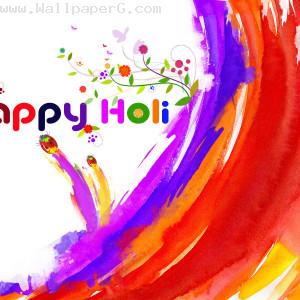 Happy holi with joy