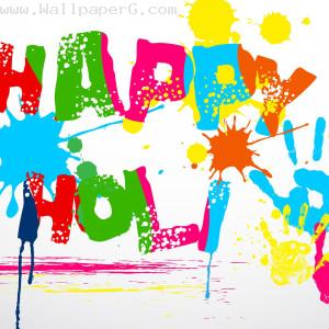 Holi splash design