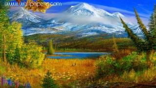 Awesome nature painting