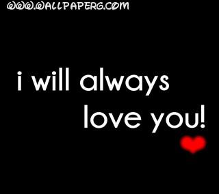 Always love you