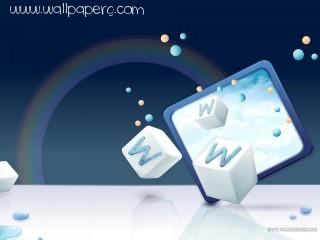 3d colorful rainbow wallpaper