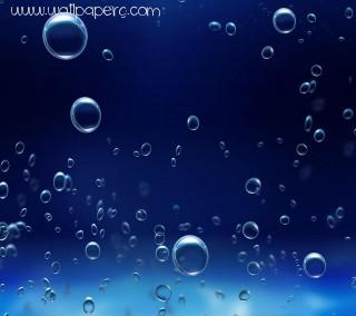 Blue bubbles