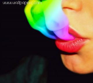 Color smoke