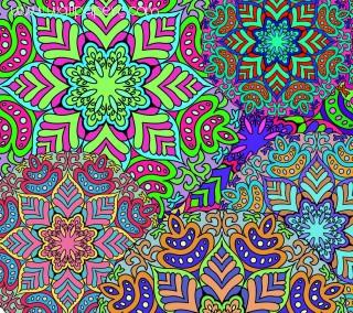 Colorful floral