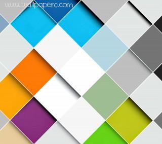 Colorful rhombs